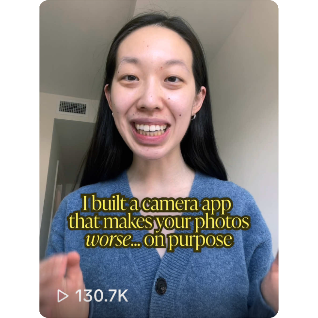 TikTok video about PXLCAM